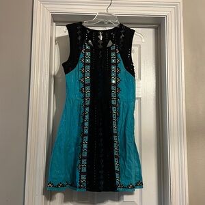 Aztec dress size 8 free people